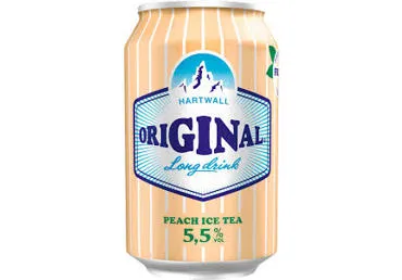 Long dri.HARTWALL peach ice tea5.5%330ml