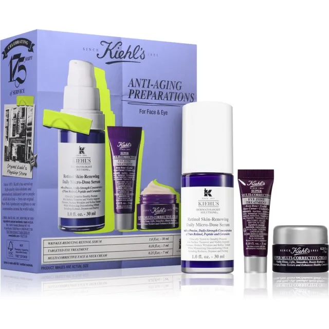 Kiehl's Anti Age Kit Näoseerum naistele