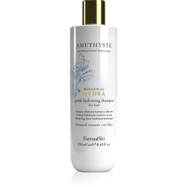FarmaVita Amethyste Botanical Hydra Niisutav šampoon õrnaks pesuks UV filtriga 250 ml