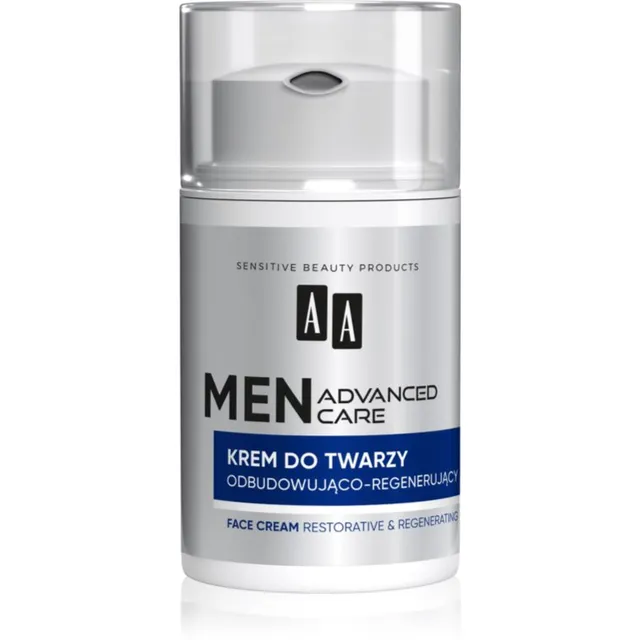 AA Cosmetics Men Advanced Care Niisutuskreem küpsele nahale 50+ meestele 50 ml