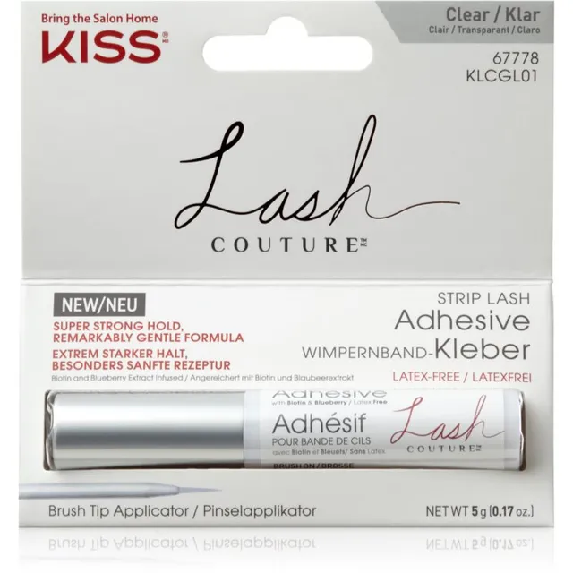 KISS Lash Couture Kunstripsmeliim aplikaatoriga varjund White 5 g