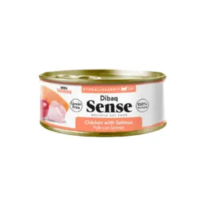 Dibaq Sense teraviljavaba kana ja lõhega konserv kassile 70g