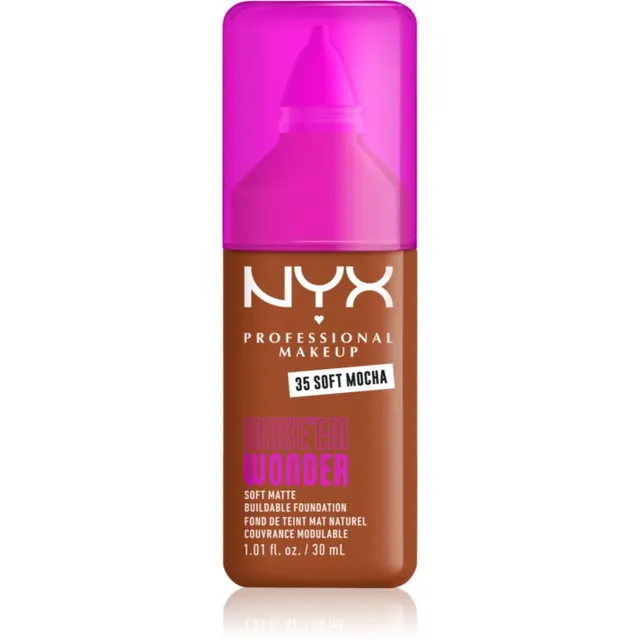 NYX Professional Makeup Make ‘Em Wonder Kerge matistav jumestuskreem varjund 35 Soft Mocha 30 ml