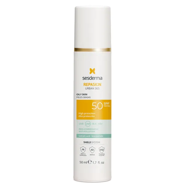 SESDERMA Repaskin Urban 365 Oily Skin Sunscreen SPF50 50ml