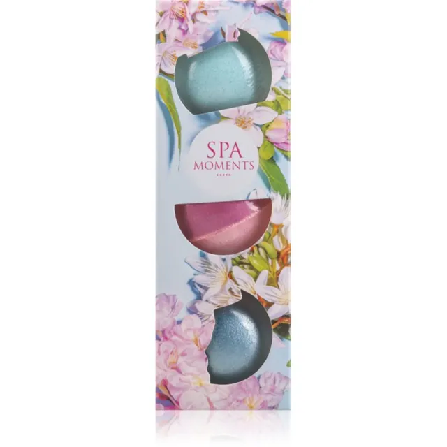 Spa Moments Fizzy Bath Bombs Shea Butter Kihisevad vannipommid sheavõiga