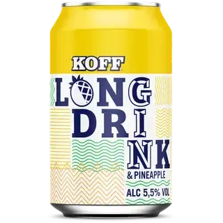 Koff Long Drink Pineapple muu alkohoolne jook 5,5%vol 330 ml