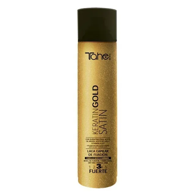 TAHE Botanic Keratin Gold Satin 3 Hairspray 400ml