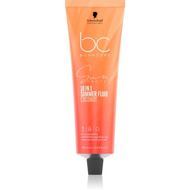 Schwarzkopf Professional BC Bonacure Sun Protect 10-in-1 Summer Fluid Niisutav vedelik päikesestressis juustele 100 ml