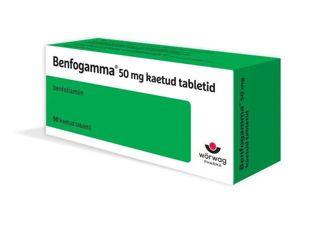 BENFOGAMMA KAETUD TBL 50MG N50