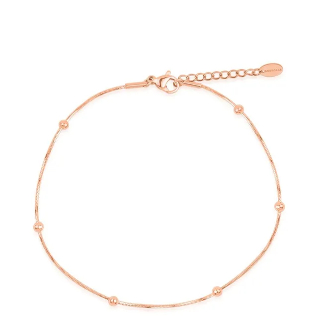 DONDELLA Belissa Rose Gold Anklet 23+3cm