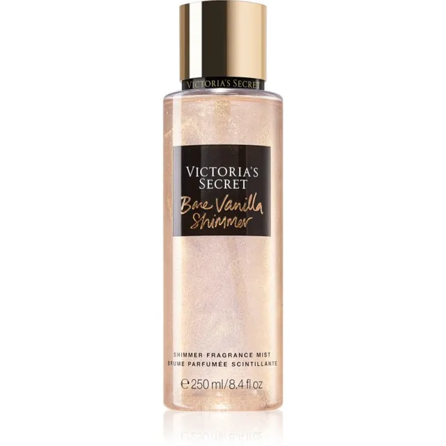 Victoria's Secret Bare Vanilla Shimmer Kehapihusti sädelusega naistele 250 ml