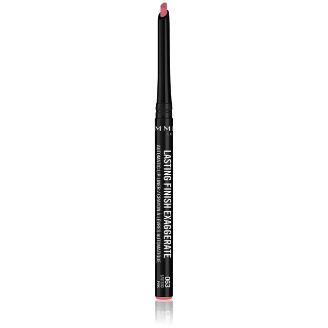 Rimmel Lasting Finish Exaggerate Automaatne huulepliiats varjund 063 Eastend Pink 0,25 g