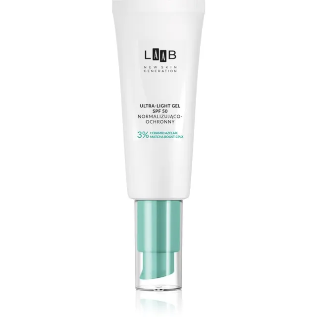 AA Cosmetics LAAB Clear Skin Solution Kerge kaitsev geel-kreem SPF 50 40 ml
