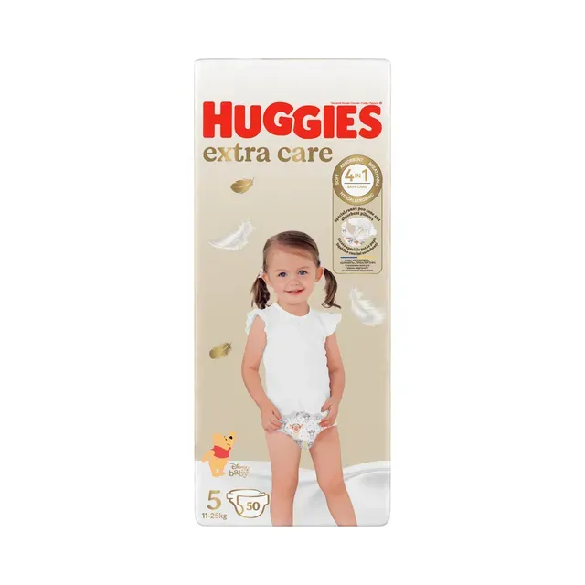 Mähkmed Extra Care 5 11-25kg, HUGGIES, 50tk