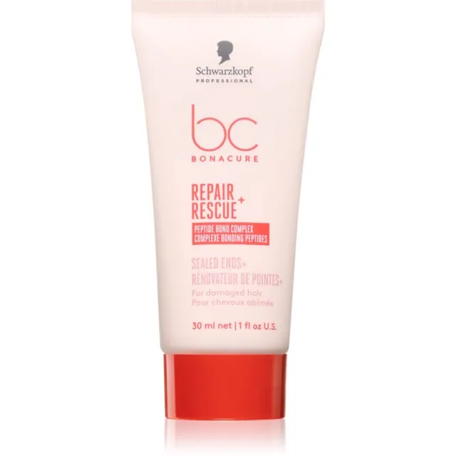 Schwarzkopf Professional BC Bonacure Repair Rescue+ Kreem-seerum väga kahjustatud katkiste otstega juustele 30 ml