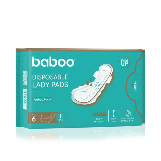 BABOO HÜGIEENILINE SIDE SÜNNITUSJÄRGNE SUURUS 6 N8