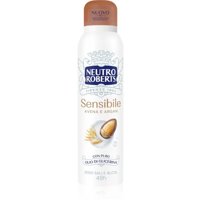 Neutro Roberts Avena e Argan Pihustatav deodorant 48-tunnine efektiivsus 150 ml