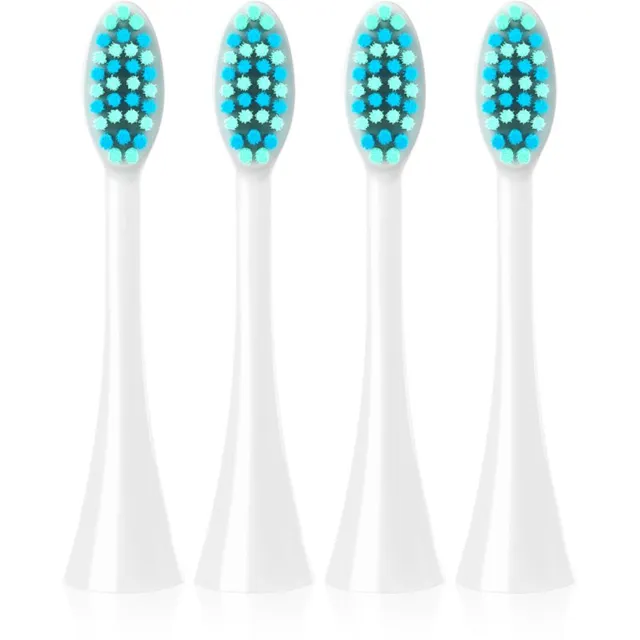 Concept Perfect Smile Sensitive Clean ZK0072 Varuharjapead Sonic-tehnoloogiaga hambaharja jaoks White ZK7010 4 tk