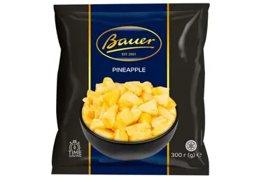 Külmutatud Ananassi Kuubikud BAUER 300g