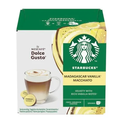 Kohvikapslid Starbucks Vanilla Caramel 12x11g