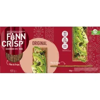 Näkileib Originaal duubel pakk, FINN CRISP, 400 g