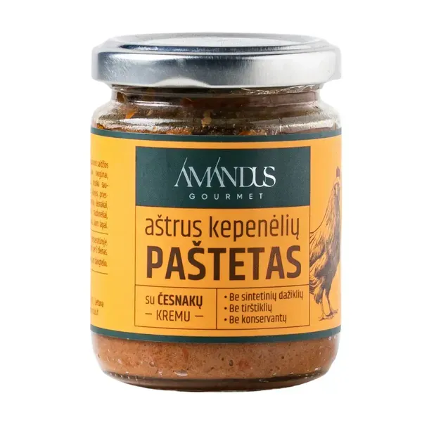 Vürtsikas maksapasteet AMANDUS