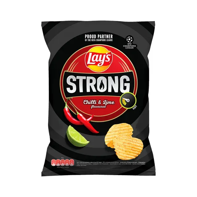 Tšilli- ja laimimaitselised kartulikrõpsud, LAY'S, 170g