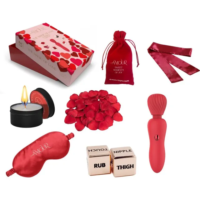 Dream Toys Amour The Magic Of Love Wonderful Wand Kit erootiliste abivahendite komplekt 7 tk