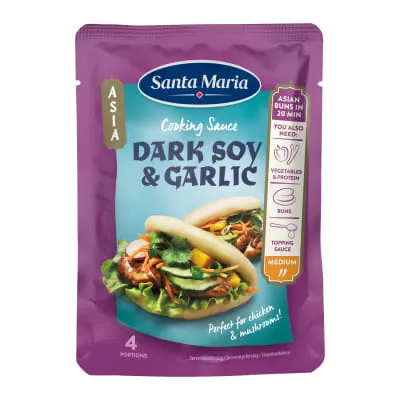 Vokikaste tumeda soja-küüsl. Santa Maria 100g