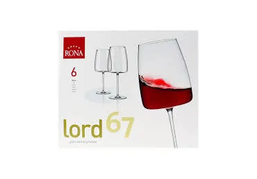 Veinipokaalid RONA Lord 670ml 6tk