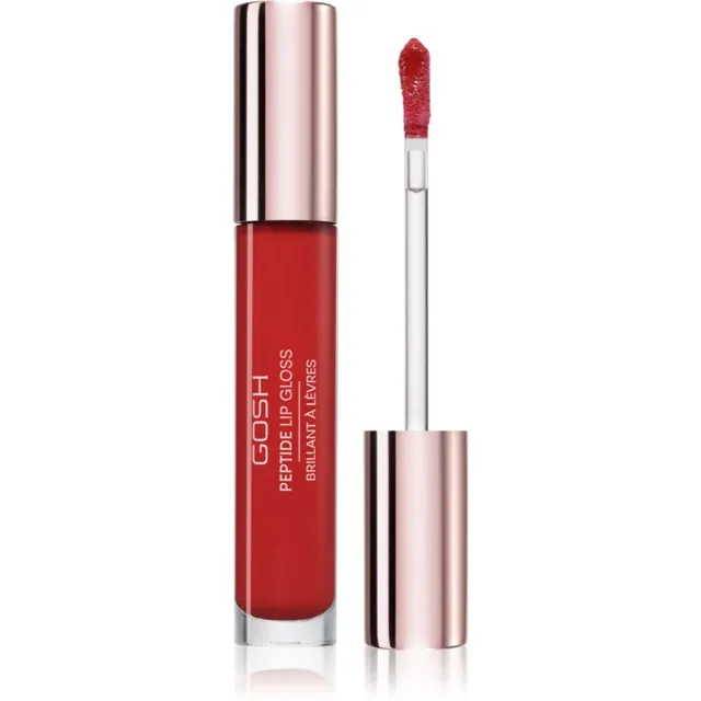 GOSH COPENHAGEN Peptide Lip Gloss Huuleläige peptiididega varjund 005 Cherry 7 ml