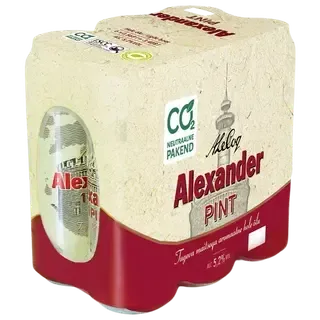 Hele õlu Pint 6-pakk, ALEXANDER, 6 x 568 ml purk