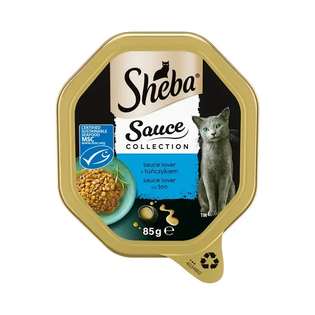Kiisu einekausike tuunikala kastmes, SHEBA, 85g