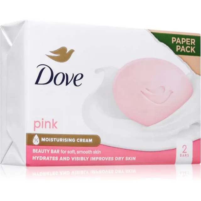 Dove Pink Kreemjas pesutablett 2x90 g