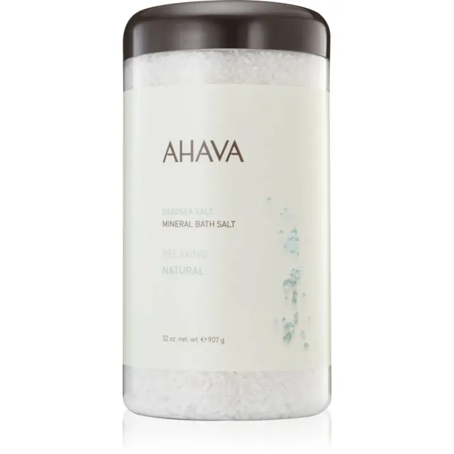 AHAVA Dead Sea Salt Natural Relaxing Surnumere mineraalsoola vann 907 g