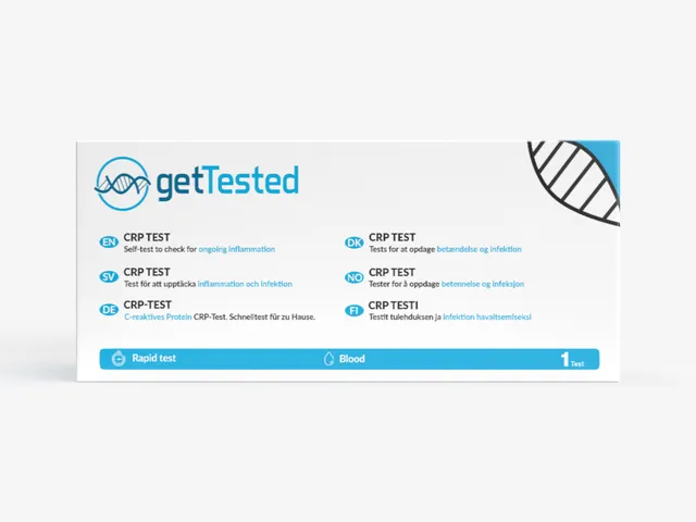GETTESTED KIIRTEST PÕLETIKU NÄITAJA TUVASTAMISEKS (CRP) N1
