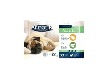 Koeratoit ARDOUR liha-tuna 4x100g
