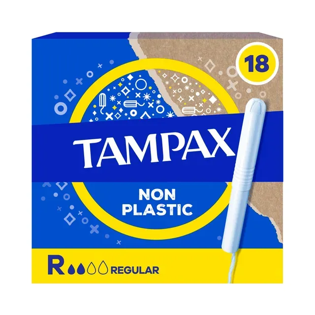 Tampoonid Regular, TAMPAX, 18 tk
