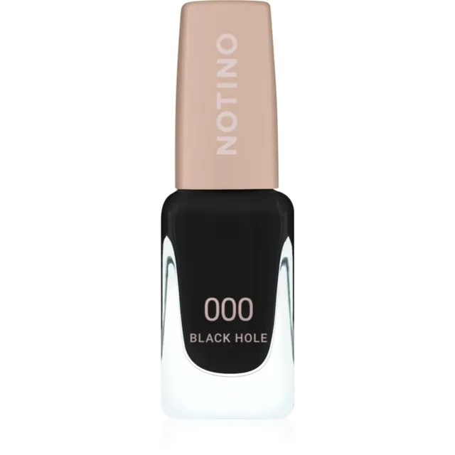 Notino Gel Effect Nail Polish Geeliefektiga küünelakk Black Hole 10 ml