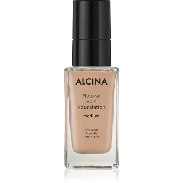 Alcina Natural Skin Foundation Ülikerge jumestuskreem varjund Medium 35 ml