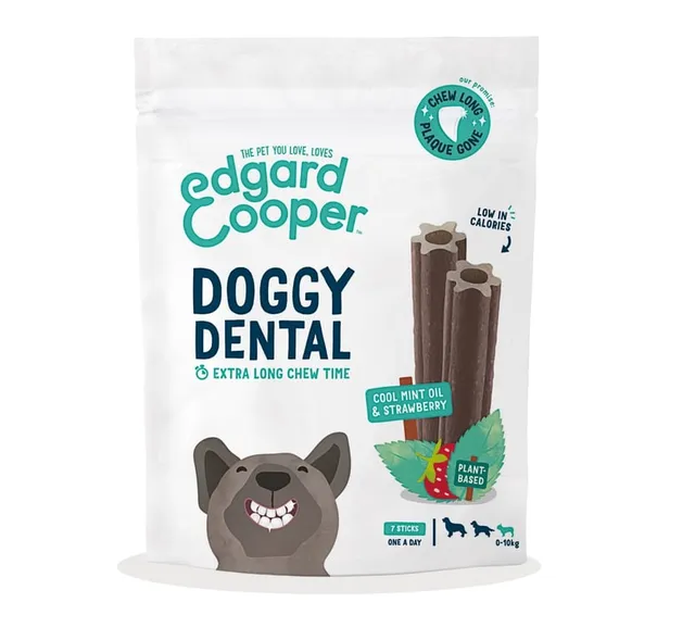 Edgard Cooper Dental koera maius, maasikas/münt, S,105 g