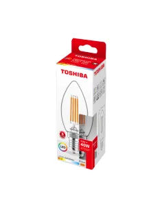 Toshiba LED Filament 4.5W (40W) E14 soe valge küünal 470 lm