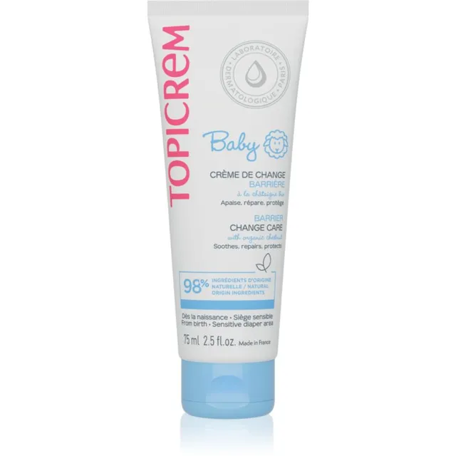 Topicrem BABY Barrier Change Care Mähkmelööbekreem beebidele 75 ml