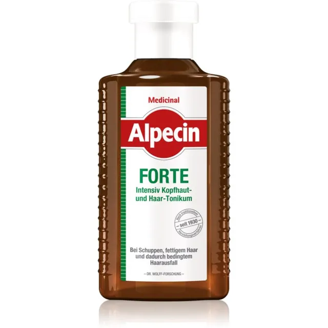 Alpecin Medicinal Forte Intensiivne toonik juuste väljalangemise ja kõõma vastu vastupanu 200 ml