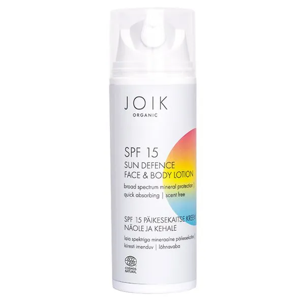 JOIK ORGANIC Sun Defence Face & Body Lotion SPF15 150ml