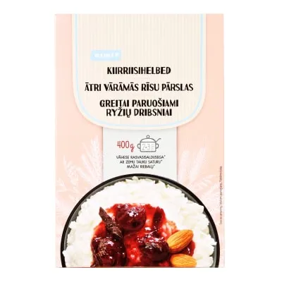 Kiirriisihelbed Rimi 400g