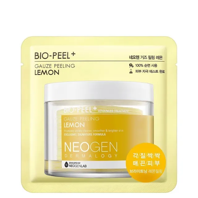 NEOGEN DERMALOGY Bio-Peel+ Gauze Lemon Peeling Pads 9.5ml