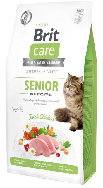 Brit Care Senior Weight Control kassi kuivtoit, 400 g