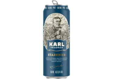 Hele õlu KARL FRIEDRICH Stark. 6% 568ml