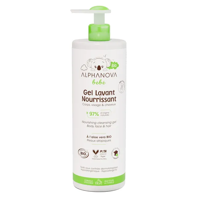 ALPHANOVA Bebe Bio Nourishing Cleansing Gel 400ml